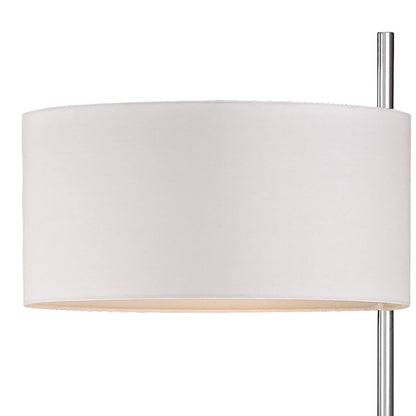 ELK STUDIO D2473 Attwood 64'' High 1-Light Floor Lamp - Polished Nickel