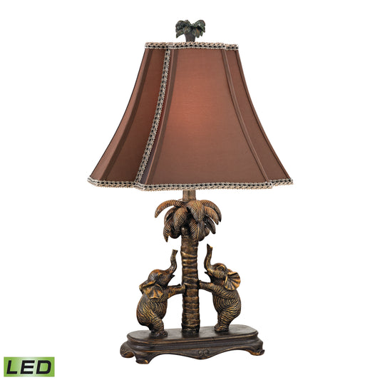 MARKETPLACE D2475-LED Adamslane 24'' High 1-Light Table Lamp - Bronze - Includes LED Bulb