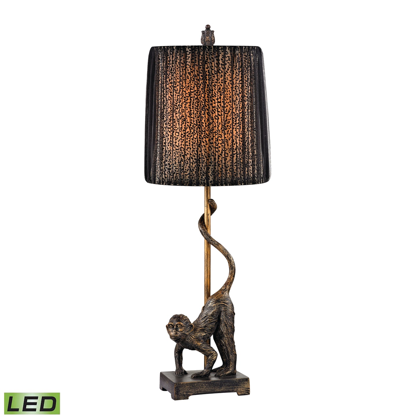 MARKETPLACE D2477-LED Aston 26'' High 1-Light Table Lamp - Bronze - Includes LED Bulb