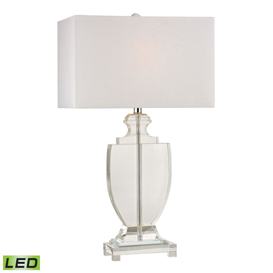 ELK SIGNATURE D2483-LED Avonmead 26'' High 1-Light Table Lamp - Clear