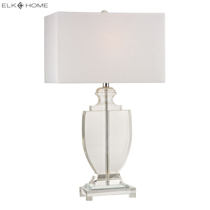 ELK SIGNATURE D2483 Avonmead 26'' High 1-Light Table Lamp - Clear