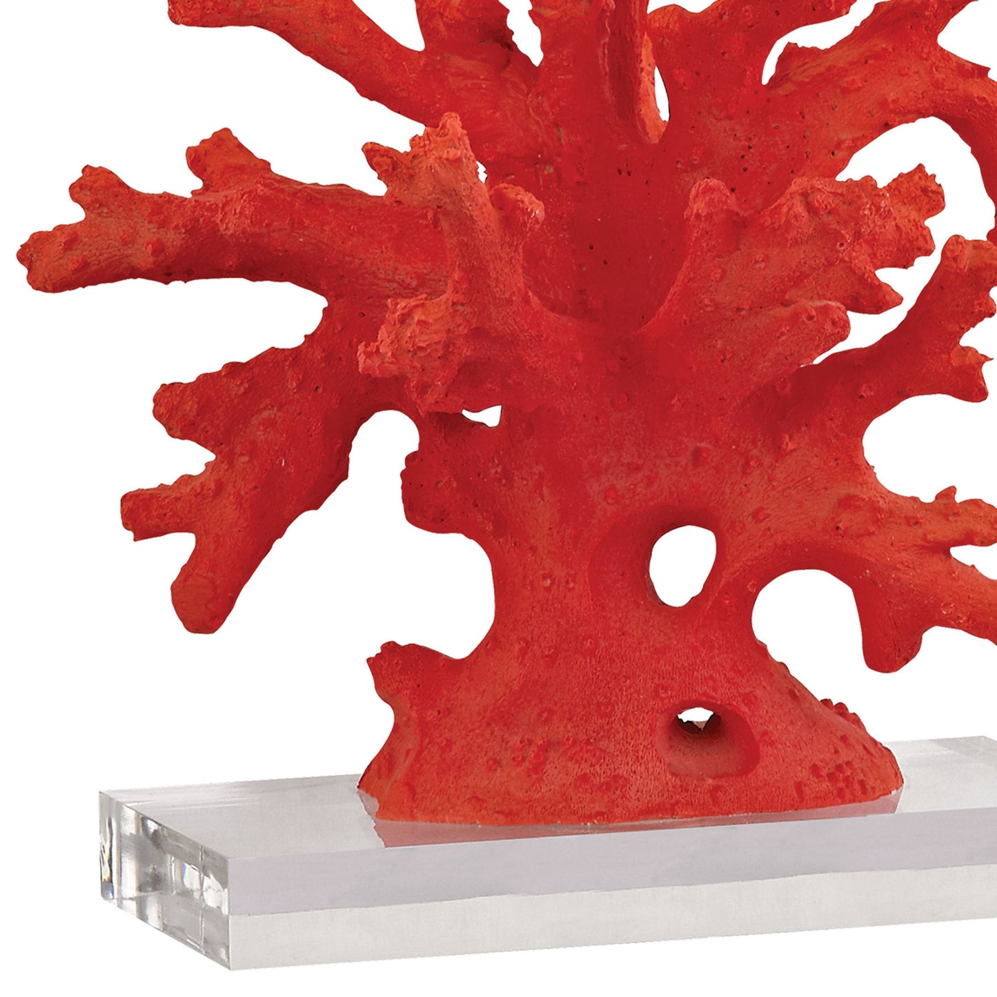 ELK SIGNATURE D2493 Red Coral 28'' High 1-Light Table Lamp - Red