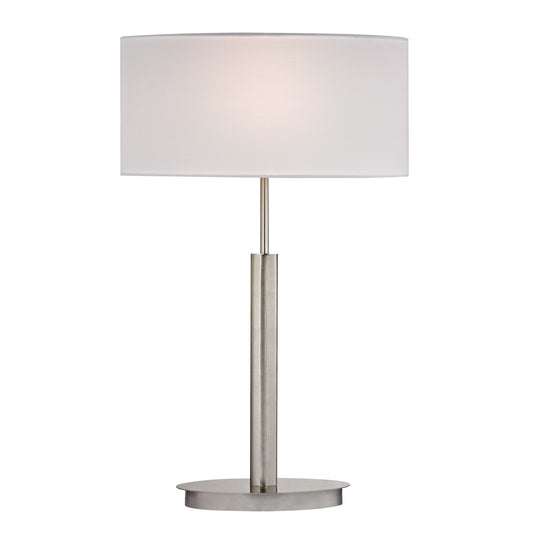 ELK STUDIO D2549 Port Elizabeth 24'' High 1-Light Table Lamp - Satin Nickel