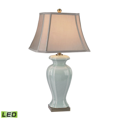 MARKETPLACE D2632-LED Celadon 29'' High 1-Light Table Lamp - Green