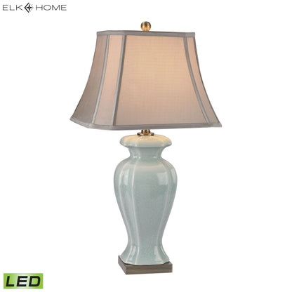 MARKETPLACE D2632-LED Celadon 29'' High 1-Light Table Lamp - Green