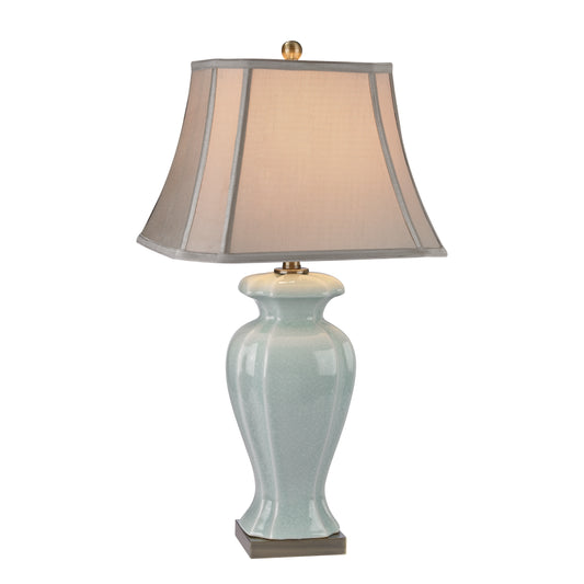 MARKETPLACE D2632 Celadon 29'' High 1-Light Table Lamp - Green