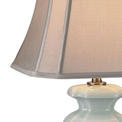 MARKETPLACE D2632 Celadon 29'' High 1-Light Table Lamp - Green