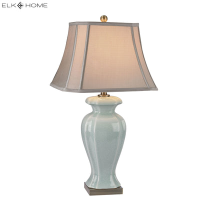 MARKETPLACE D2632 Celadon 29'' High 1-Light Table Lamp - Green