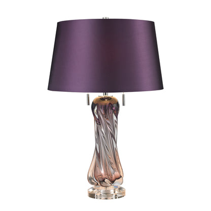 ELK SIGNATURE D2663 Vergato 24'' High 2-Light Table Lamp - Purple