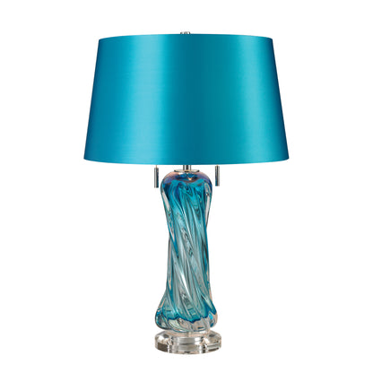 ELK SIGNATURE D2664 Vergato 24'' High 2-Light Table Lamp - Blue