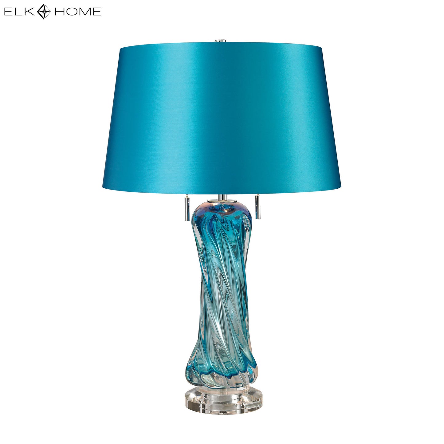 ELK SIGNATURE D2664 Vergato 24'' High 2-Light Table Lamp - Blue