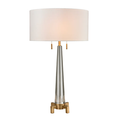 ELK SIGNATURE D2682 Bedford 30'' High 2-Light Table Lamp - Aged Brass