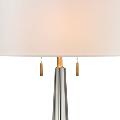 ELK SIGNATURE D2682 Bedford 30'' High 2-Light Table Lamp - Aged Brass