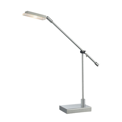 ELK SIGNATURE D2708 Bibliotheque 26'' High 1-Light Desk Lamp - Polished Chrome