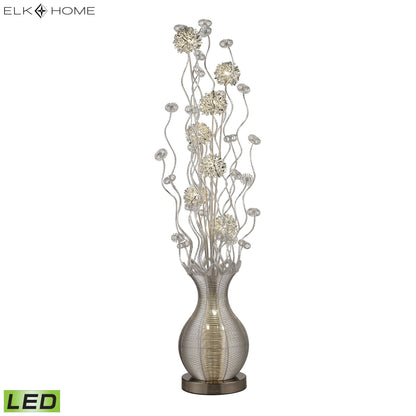 MARKETPLACE D2716 Uniontown 63'' High 10-Light Floor Lamp - Silver