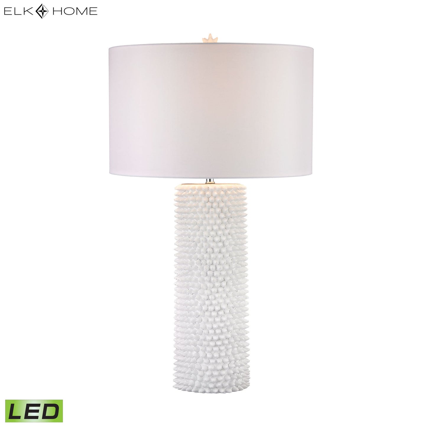 ELK SIGNATURE D2767-LED Punk 29.75'' High 1-Light Table Lamp - White