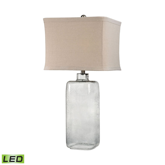 ELK STUDIO D2776-LED Hammered Grey 31'' High 1-Light Table Lamp - Gray Smoke