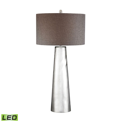 ELK SIGNATURE D2779-LED Tapered Cylinder 37.5'' High 1-Light Table Lamp - Silver Mercury