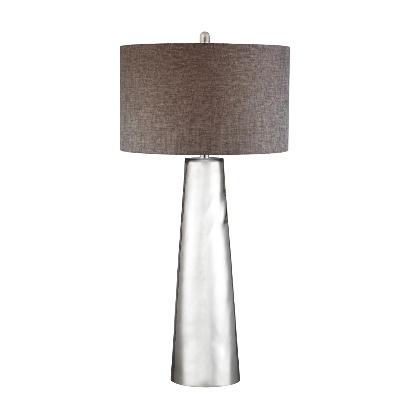 ELK SIGNATURE D2779 Tapered Cylinder 37.5'' High 1-Light Table Lamp - Silver Mercury