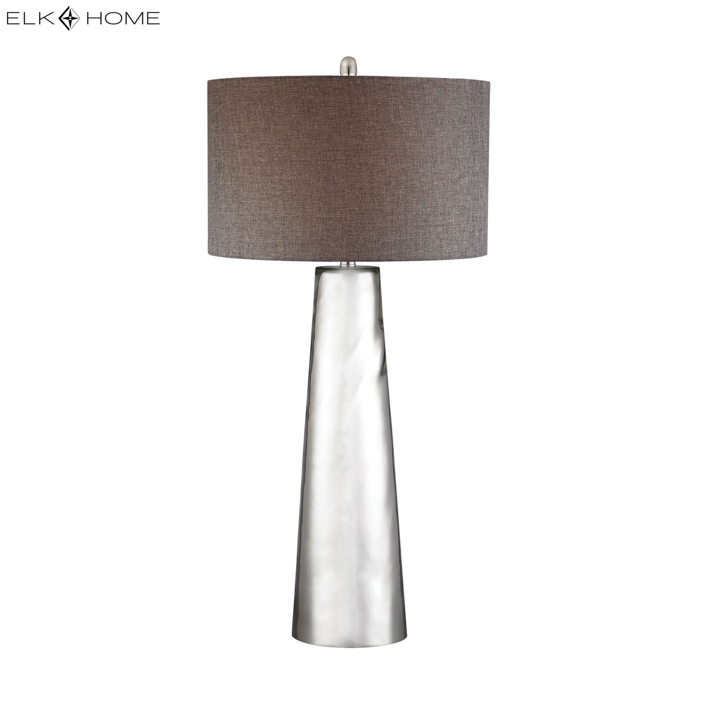 ELK SIGNATURE D2779 Tapered Cylinder 37.5'' High 1-Light Table Lamp - Silver Mercury