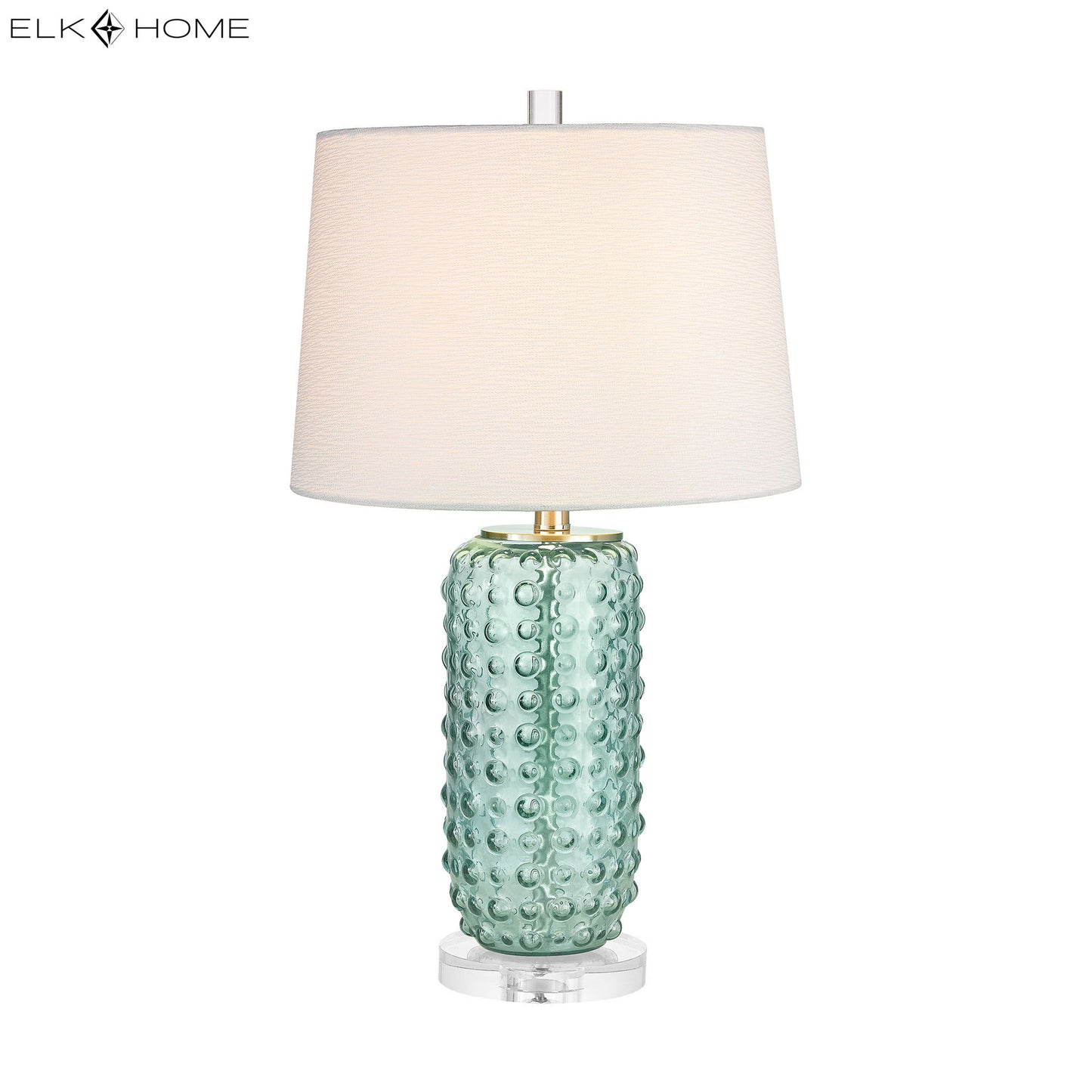 ELK STUDIO D2924 Caicos 25'' High 1-Light Table Lamp - Green