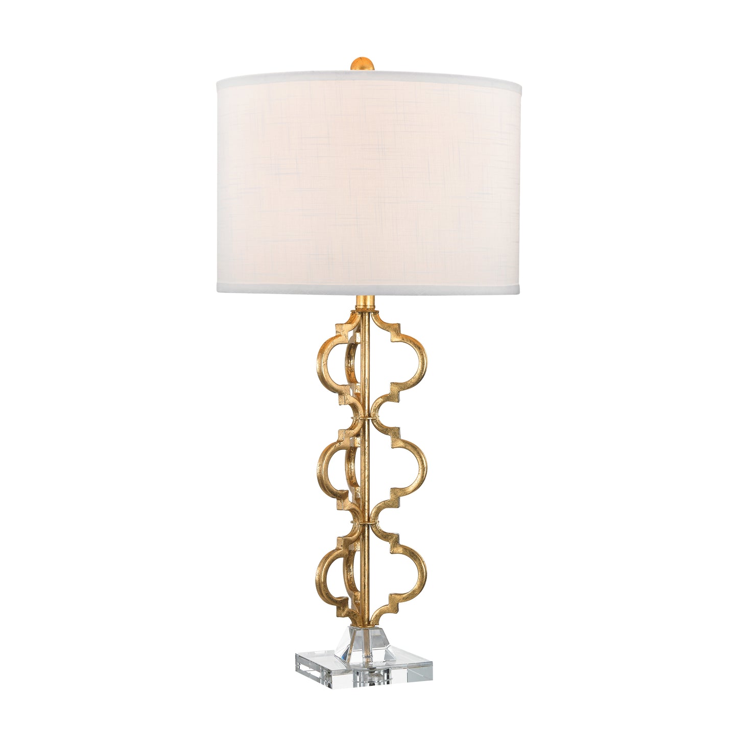 ELK SIGNATURE D2931 Castile 32'' High 1-Light Table Lamp - Gold Leaf