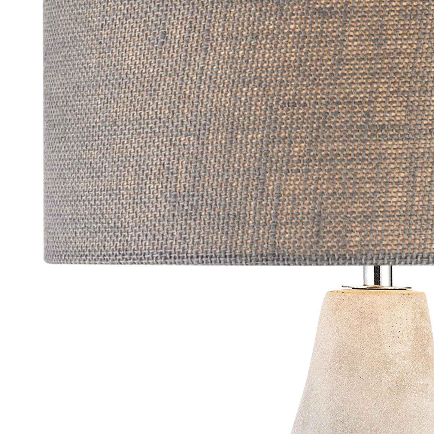 ELK STUDIO D2949 Rockport 21'' High 1-Light Table Lamp - Polished Concrete