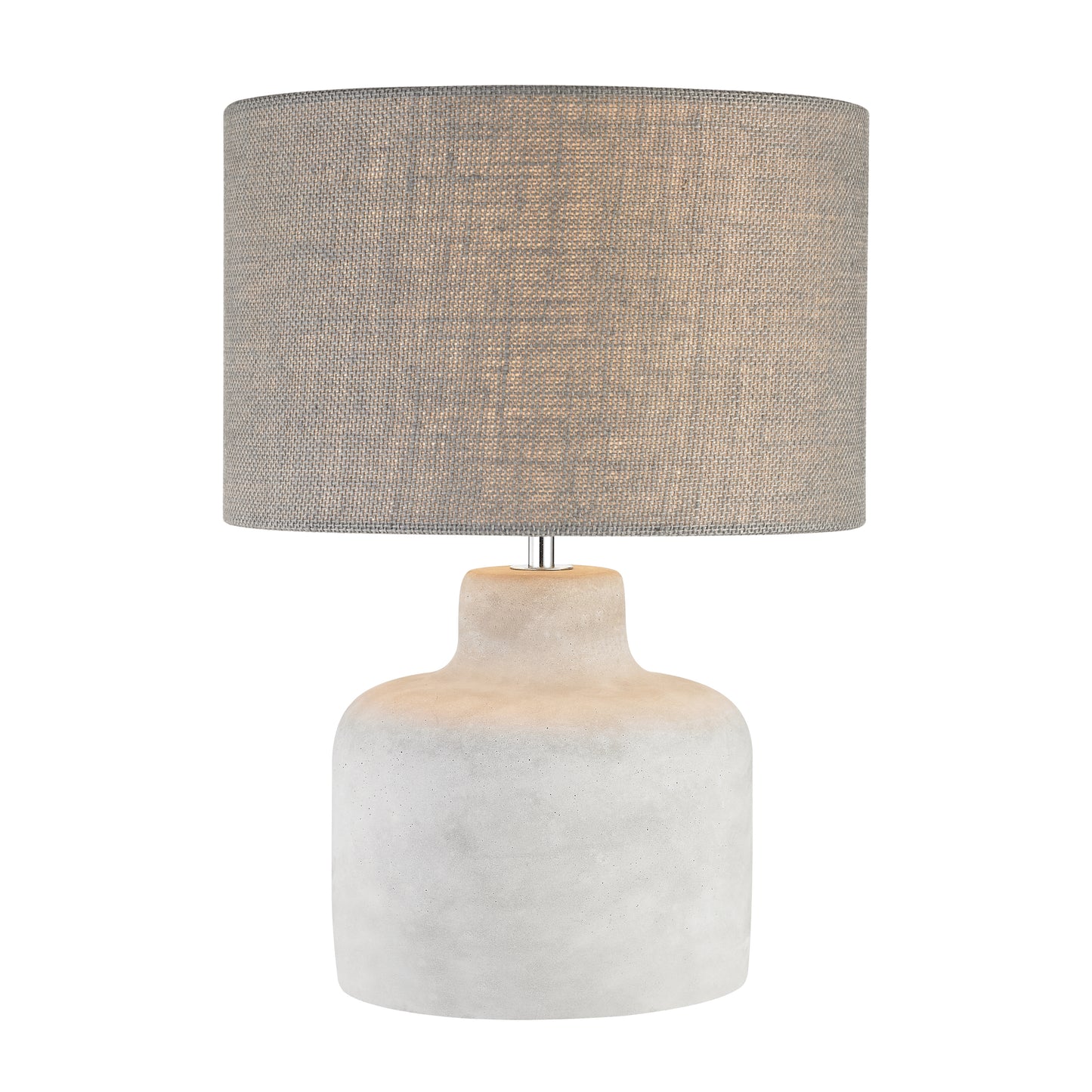 ELK STUDIO D2950 Rockport 17'' High 1-Light Table Lamp - Polished Concrete