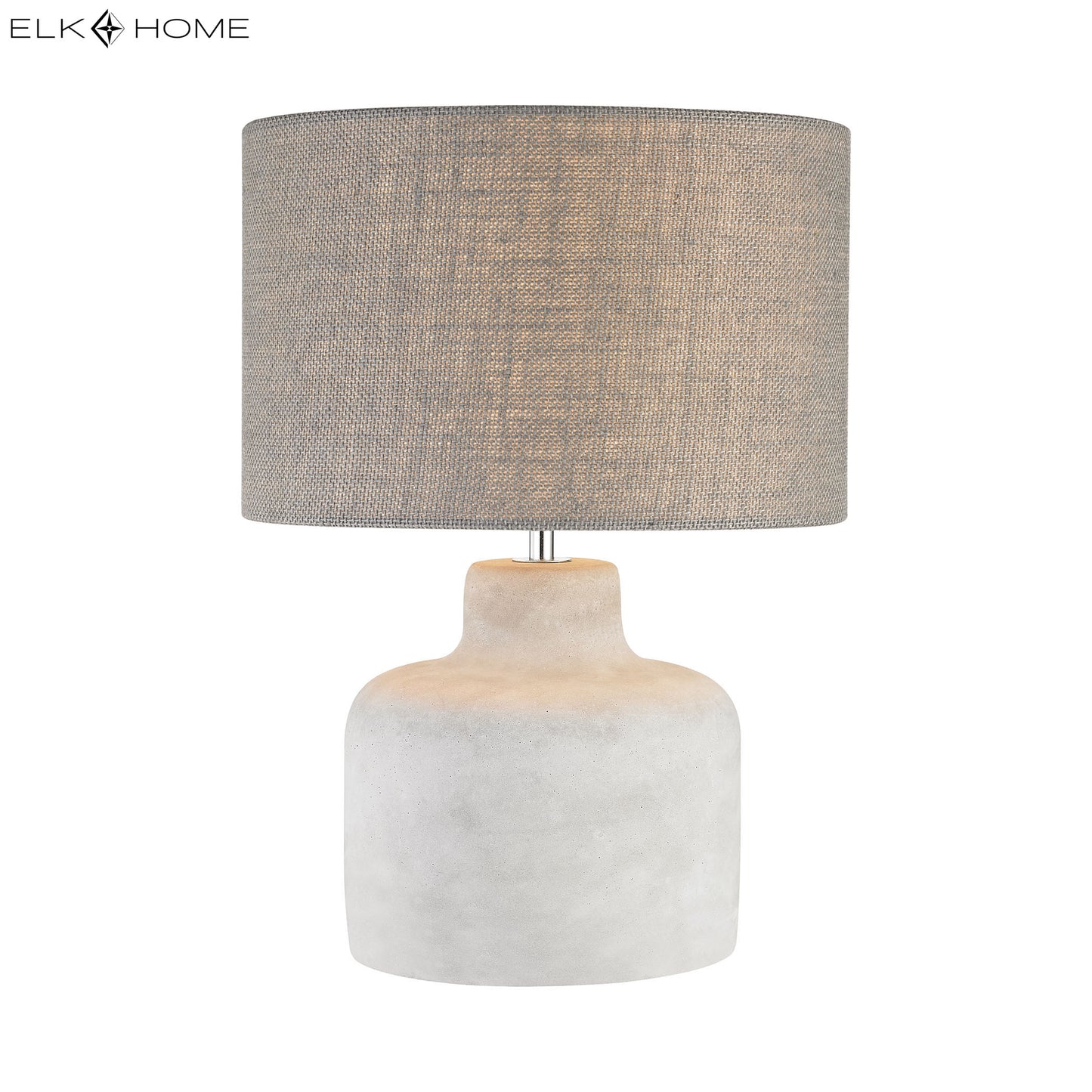 ELK STUDIO D2950 Rockport 17'' High 1-Light Table Lamp - Polished Concrete