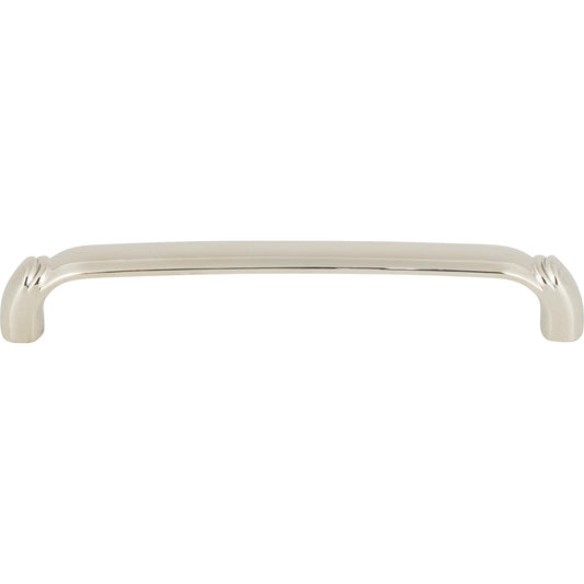 TOP KNOBS TK1033PN Pomander 6 5/16" Center to Center Bar Pull - Polished Nickel