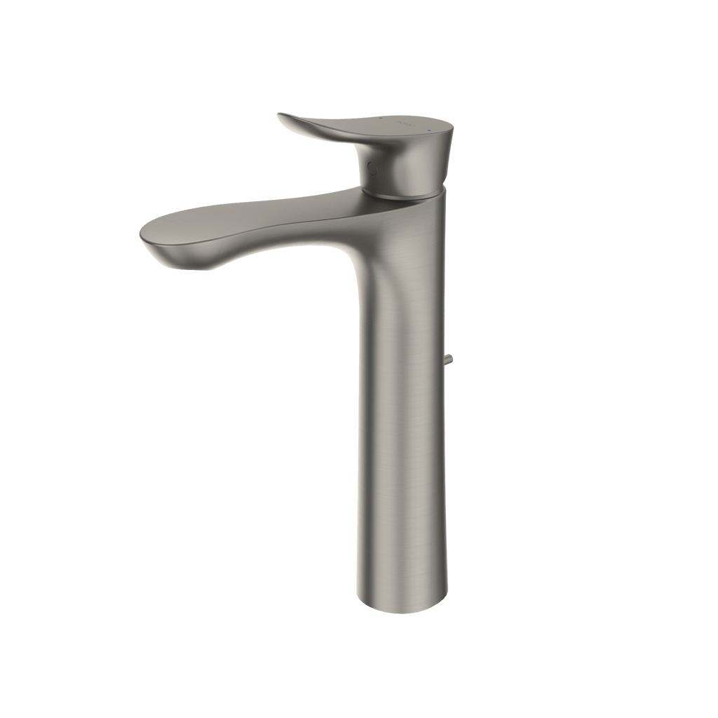 TOTO TLG01307U#BN Go 1.2 Gpm Single Handle Vessel Bathroom Sink Faucet With Comfort Glide Technology - Brushed Nickel