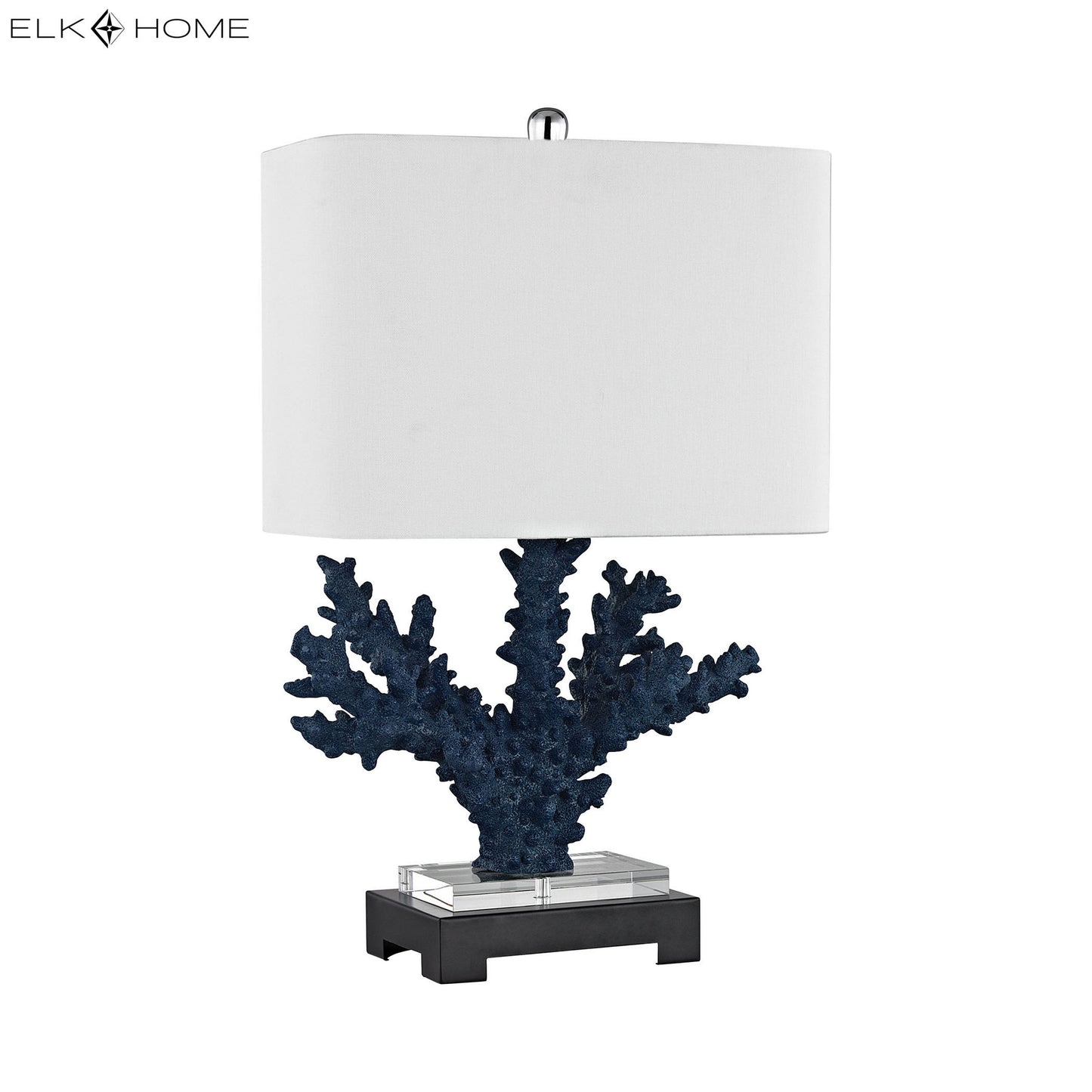 ELK SIGNATURE D3026 Cape Sable 26'' High 1-Light Table Lamp - Navy