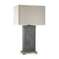 ELK SIGNATURE D3092 Elliot Bay 28'' High 1-Light Outdoor Table Lamp - Gray