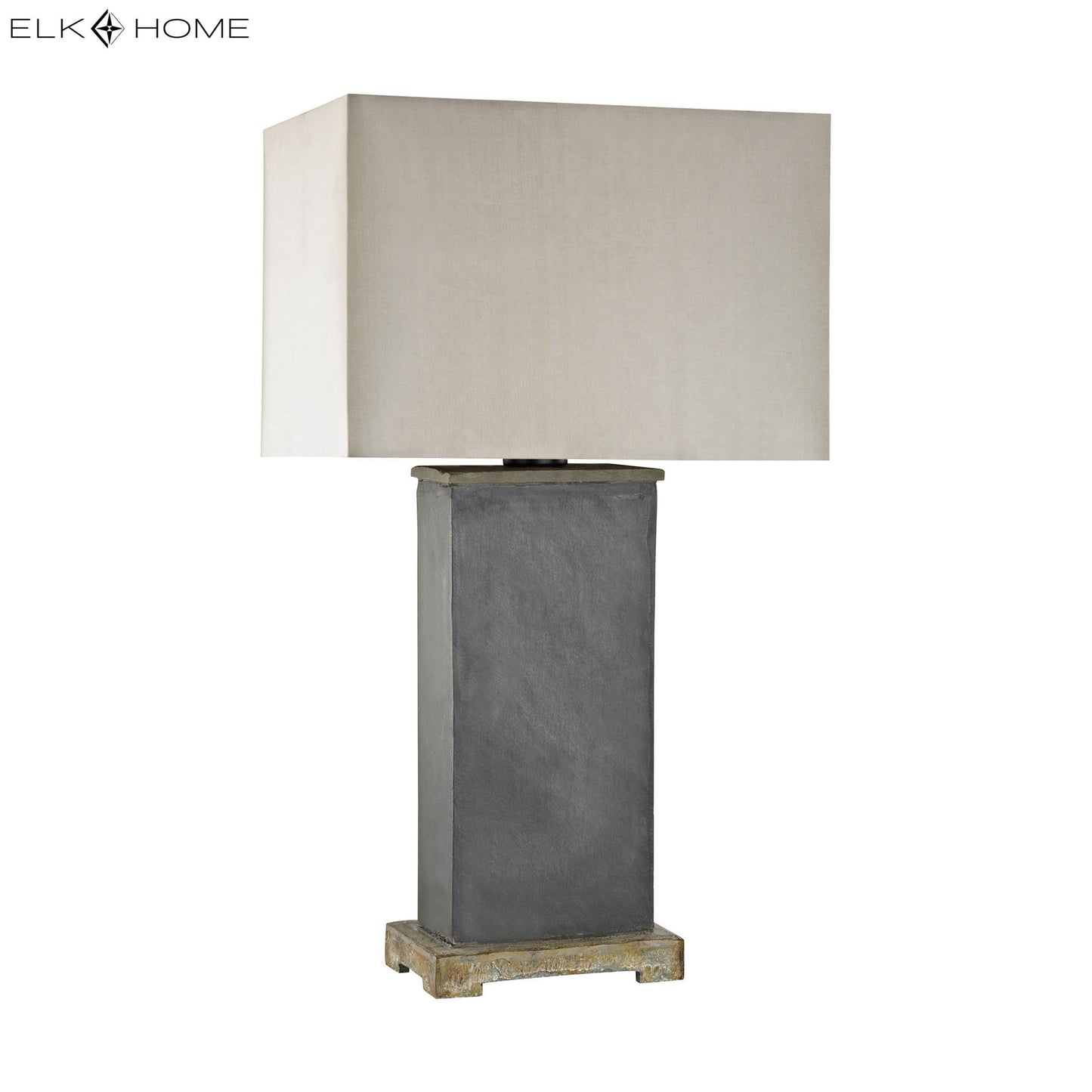 ELK SIGNATURE D3092 Elliot Bay 28'' High 1-Light Outdoor Table Lamp - Gray