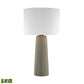 ELK SIGNATURE D3097-LED Eilat 27'' High 1-Light Outdoor Table Lamp - Concrete