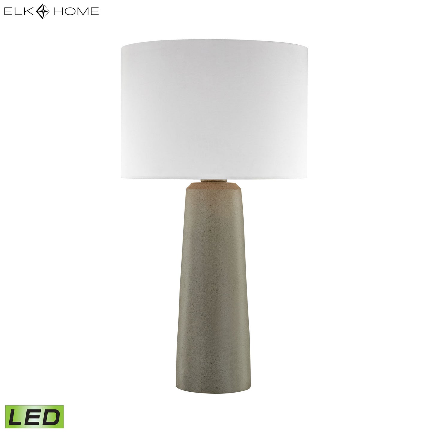 ELK SIGNATURE D3097-LED Eilat 27'' High 1-Light Outdoor Table Lamp - Concrete