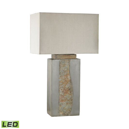 ELK SIGNATURE D3098-LED Musee 32'' High 1-Light Outdoor Table Lamp - Gray