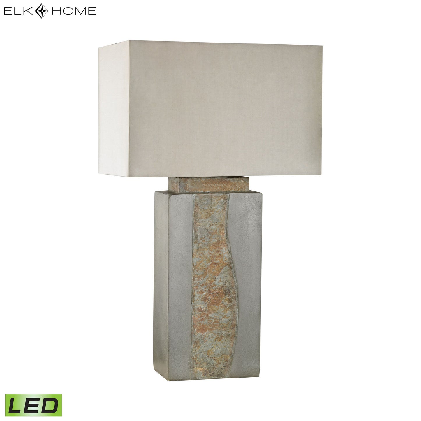 ELK SIGNATURE D3098-LED Musee 32'' High 1-Light Outdoor Table Lamp - Gray