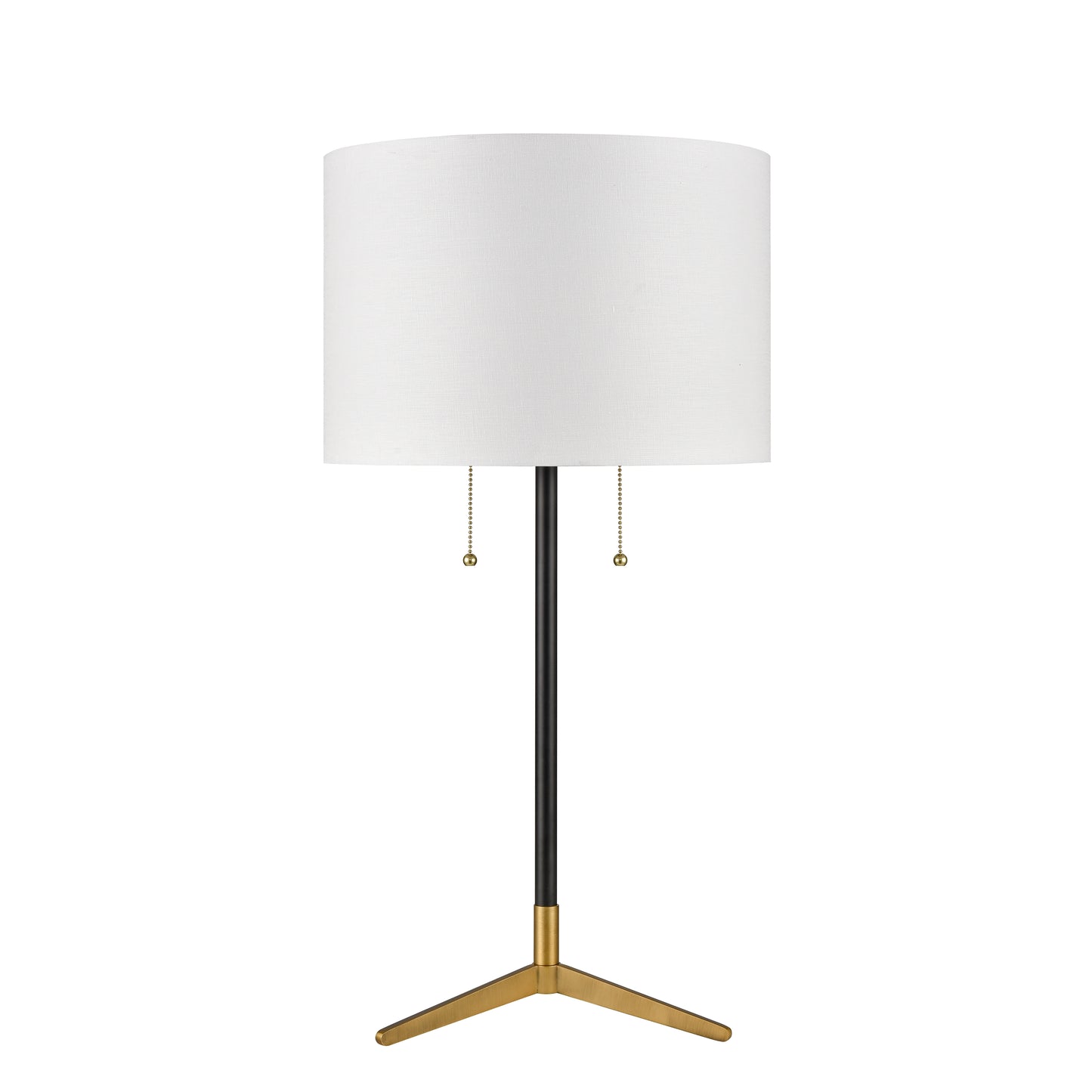 ELK SIGNATURE D3120WHT Clubhouse 29'' High 2-Light Table Lamp - Black