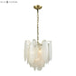 ELK SIGNATURE D3310 Hush 18'' Wide 4-Light Pendant - Aged Brass with White