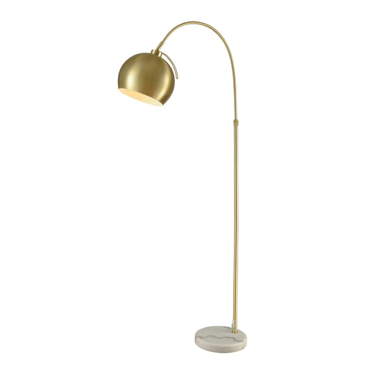 ELK STUDIO D3363 Kopernikus 61'' High 1-Light Floor Lamp - Aged Brass