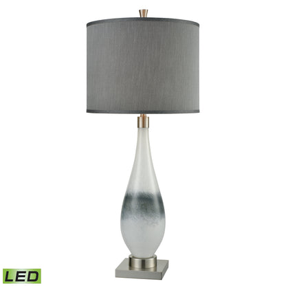 ELK SIGNATURE D3516-LED Vapor 38'' High 1-Light Table Lamp - Brushed Nickel - Includes LED Bulb