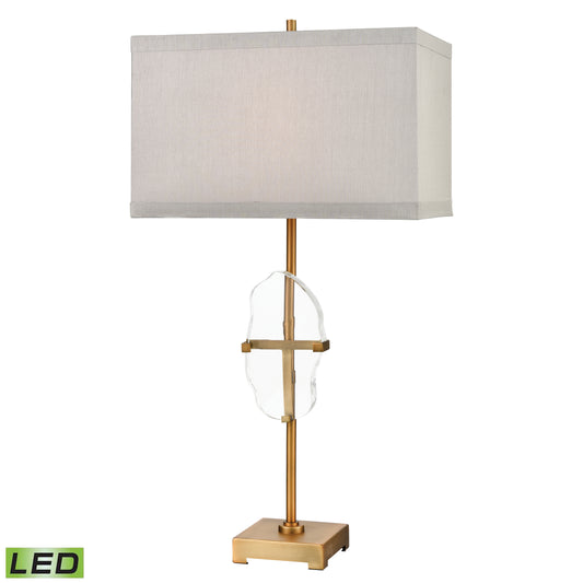 ELK SIGNATURE D3645-LED Priorato 34'' High 1-Light Table Lamp - Cafe Bronze - Includes LED Bulb