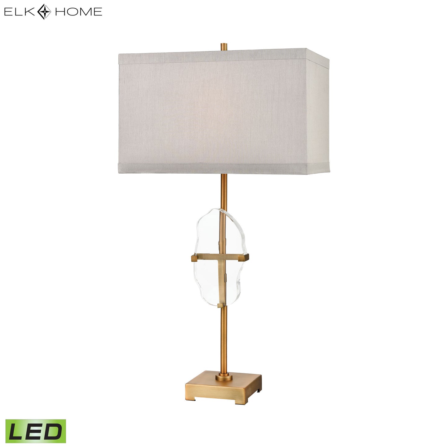 ELK SIGNATURE D3645-LED Priorato 34'' High 1-Light Table Lamp - Cafe Bronze - Includes LED Bulb