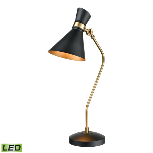 ELK STUDIO D3806-LED Virtuoso 29'' High 1-Light Table Lamp - Black - Includes LED Bulb