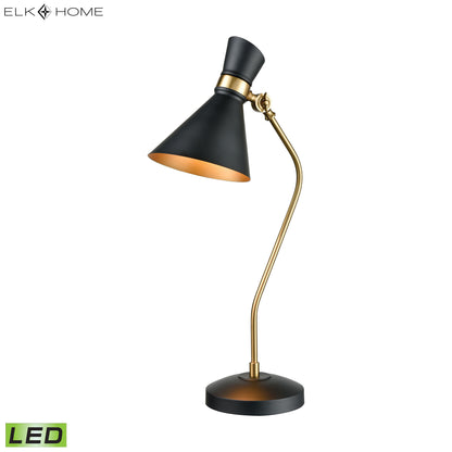 ELK STUDIO D3806-LED Virtuoso 29'' High 1-Light Table Lamp - Black - Includes LED Bulb