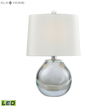 ELK SIGNATURE D3854CL-LED Playa Linda 19'' High 1-Light Table Lamp - Clear - Includes LED Bulb