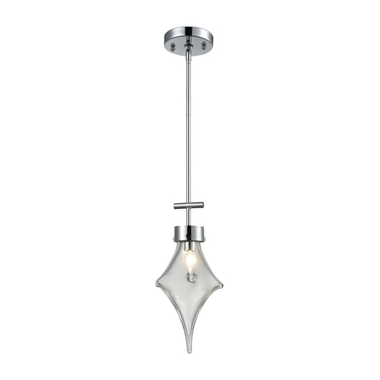 ELK SIGNATURE D3897 Touche 8'' Wide 1-Light Mini Pendant