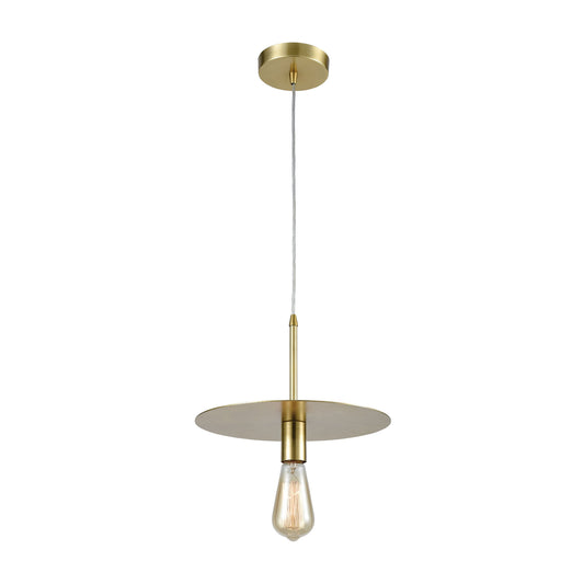 ELK SIGNATURE D3963 Sunscreen 1-Light Mini Pendant in New Aged Brass