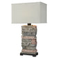 ELK SIGNATURE D3975 Terra Firma 30'' High 1-Light Outdoor Table Lamp - Stone